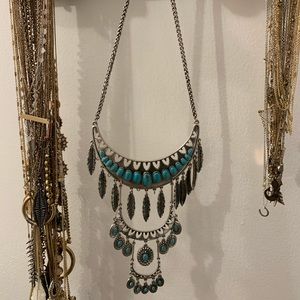Lucky Brand Turquoise/Silver Necklace